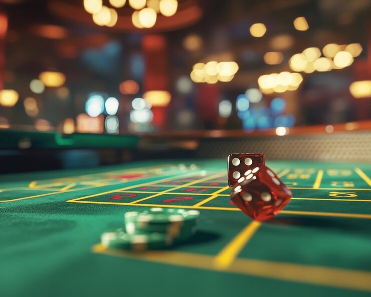 Live Sic Bo table at poka88 showing dice cage and betting zones